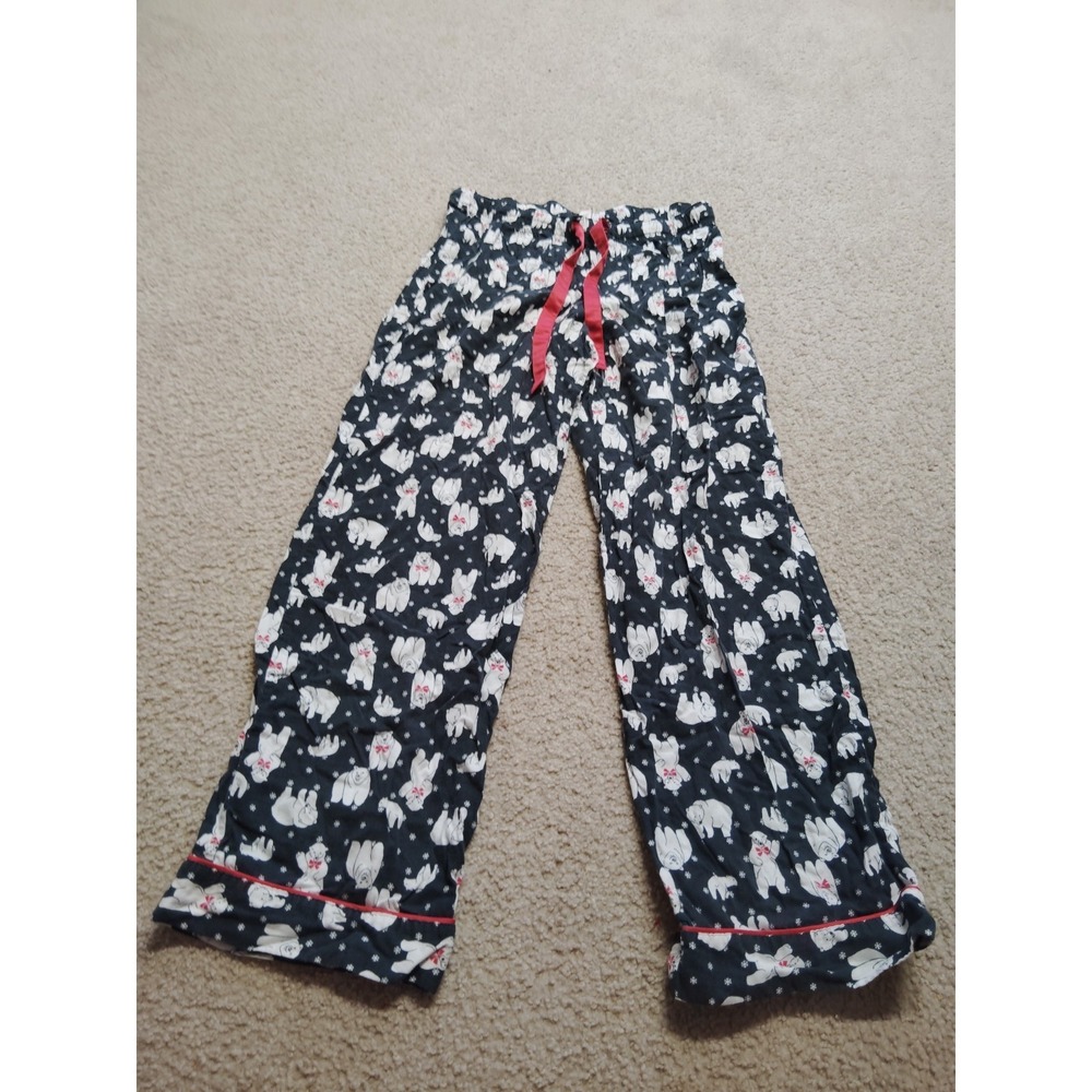 Victoria's Secret Holiday Polar Bear Pajama Pants Women's Medium